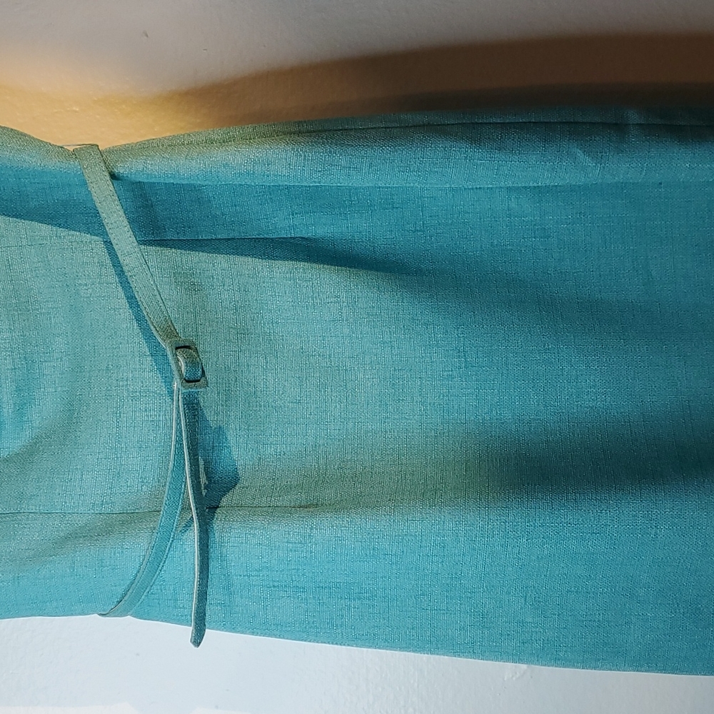 David Meister Aqua Blue Midi Dress - Picture 14 of 16